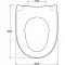 WC-istuinkansi Gustavsberg Nautic Soft Close musta