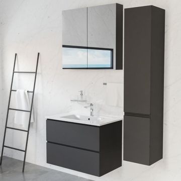 Kalustekokonaisuus Kielle Oudee 80 mattamusta