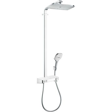 Suihkusetti Hansgrohe Raindance Select E 360 1jet ST Suihkuputki valkoinen/kromi
