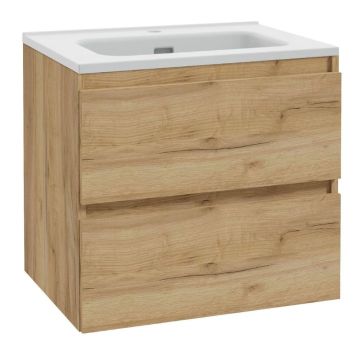 Kylpyhuonekalustesetti Kielle Nefia 60 tammi 50027S621