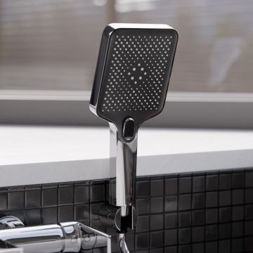 Käsisuihku Kielle Vega 20418010 20418010 120 kromi/musta