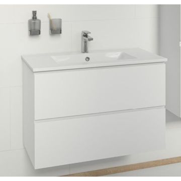 Kalustekokonaisuus Kielle Oudee 80 kiiltävä valkoinen