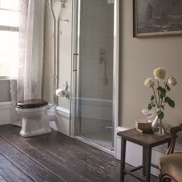 Retro WC-istuin Burlington Standard High dual system -järjestelmä