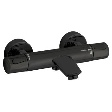 Termostaatti Amme- ja suihkuhana Damixa Silhouet mattamustana