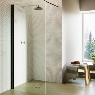 Suihkuseinä Duschy Wall Musta