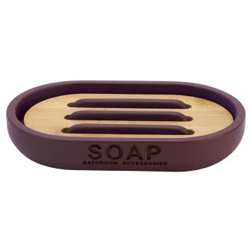 Saippuakastikka Duschy Nature 833-19 viininpunainen