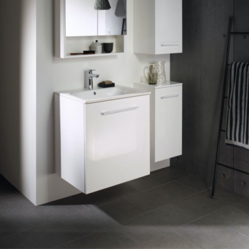 Kalustekokonaisuus Geberit Selnova Square valkoinen