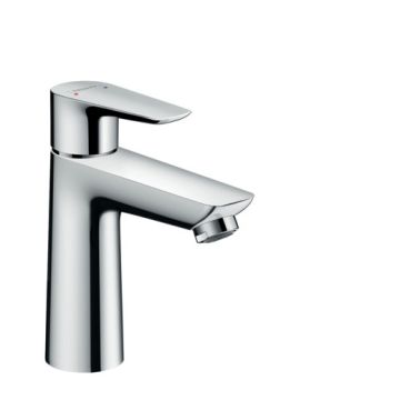 Pesuallashana Hansgrohe Talis E 110, jossa on kromattu pohjaventtiili