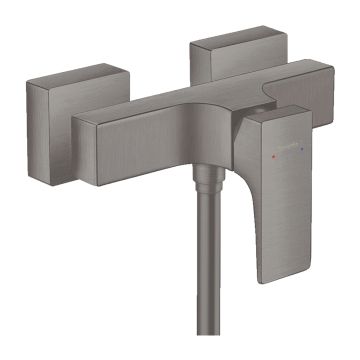 Suihkuhana Hansgrohe Metropol harjattu musta