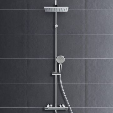 Suihkusetti Hansgrohe Vernis Shape Suihkuputki 230 1jet kromi