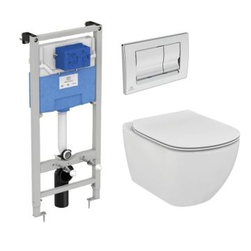 Wc-sarja Ideal Standard Tesi Aquablade 3-in-1