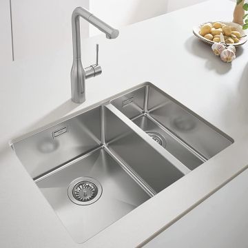 Keittiöallas Grohe K700U ruostumaton teräs 595 parempi