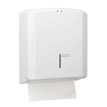 Mediclinics DT2106 käsikäyttöinen paperiannostelija valkoinen