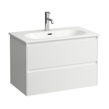 Kalustekokonaisuus Laufen LUA 800 Kiiltävä valkoinen