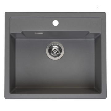 Keittiöallas Reginox Amsterdam 54 Tapwing Harmaa Hopeanhohtoinen