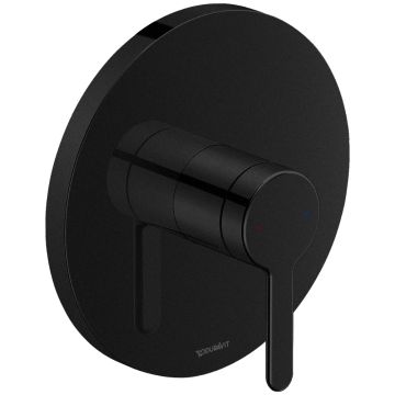 Seinään asennettava suihkuhana Duravit C.1 C14210010 mattamusta