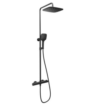 Suihkusetti Ravak FL 091 termostaattisekoittajalla, musta