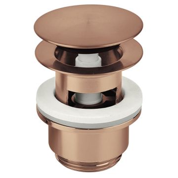 Pesualtaan pohjaventtiili Damixa harjattu kupari