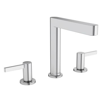 Pesuallashana Hansgrohe Finoris 160 kromi, jossa 3-osainen pääventtiili