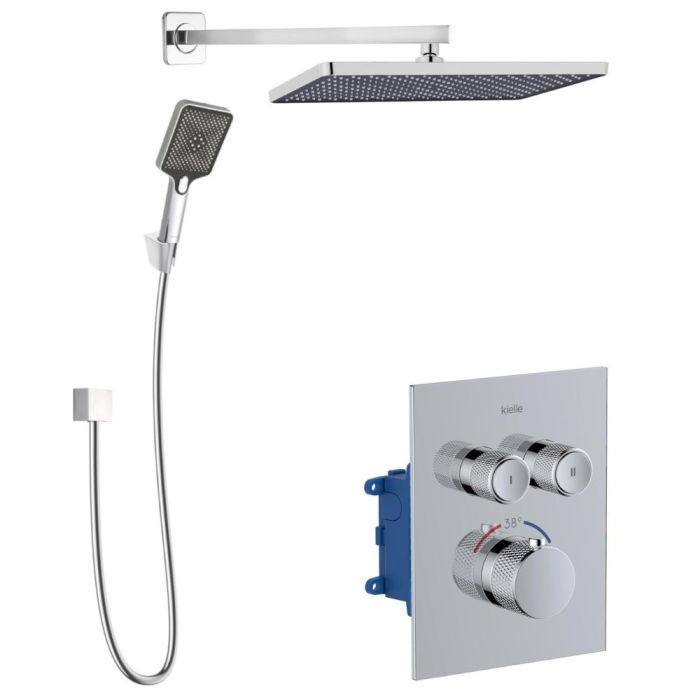 Seinäkiinnitteinen suihkusetti Kielle Arkas I 20611SPT20 kromi