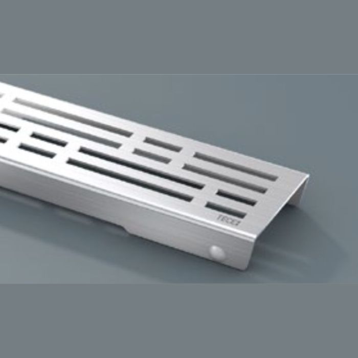 Suihkukouru TECE TECEdrainline-Evo seinälaipalla Basic