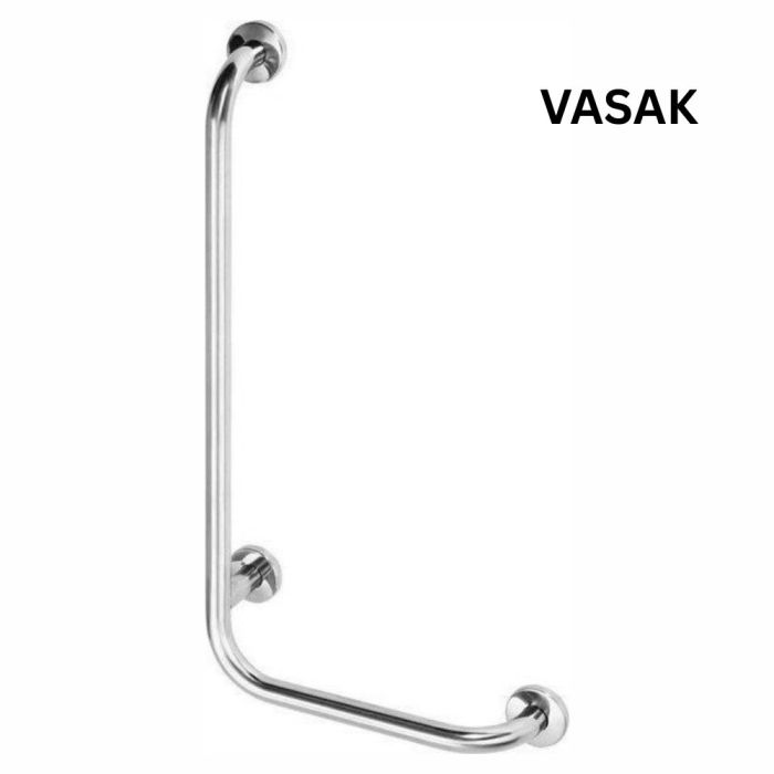 Tukikahva seinään Sapho L kiillotettu teräs