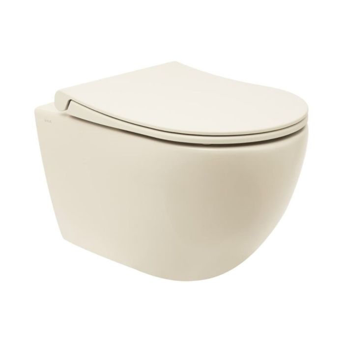 Seinä-WC-istuin VitrA VitrA Project beige