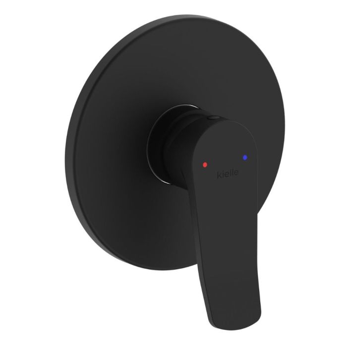 Seinään asennettava suihkuhana Kielle Nefia, mattamusta