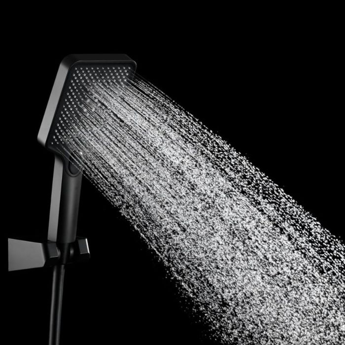 Seinään asennettava suihkusetti Kielle Arkas I 20611SPT14 mattamusta