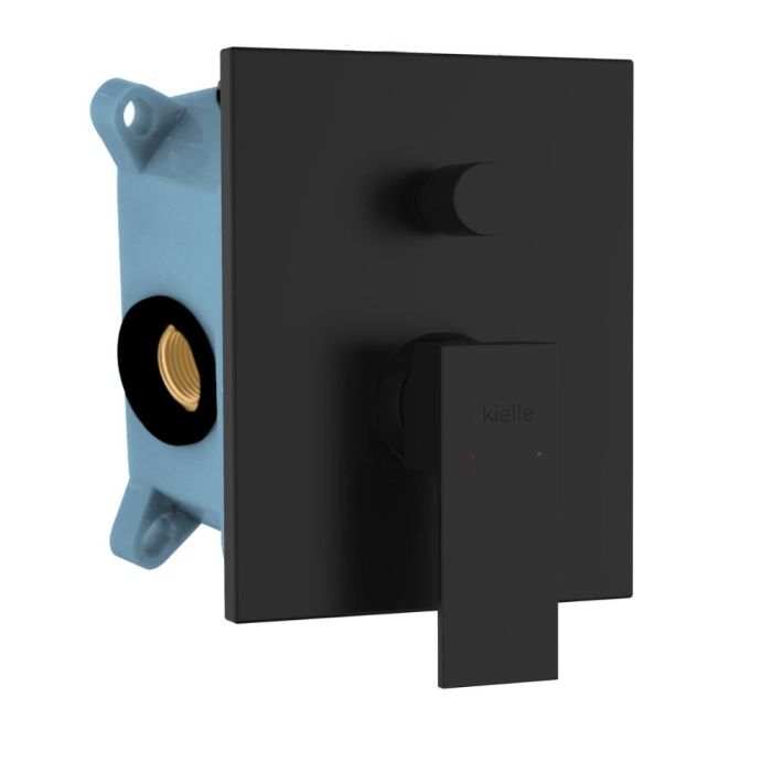 Seinäkiinnitteinen suihkusetti Kielle Arkas I 20611SP24 mattamusta