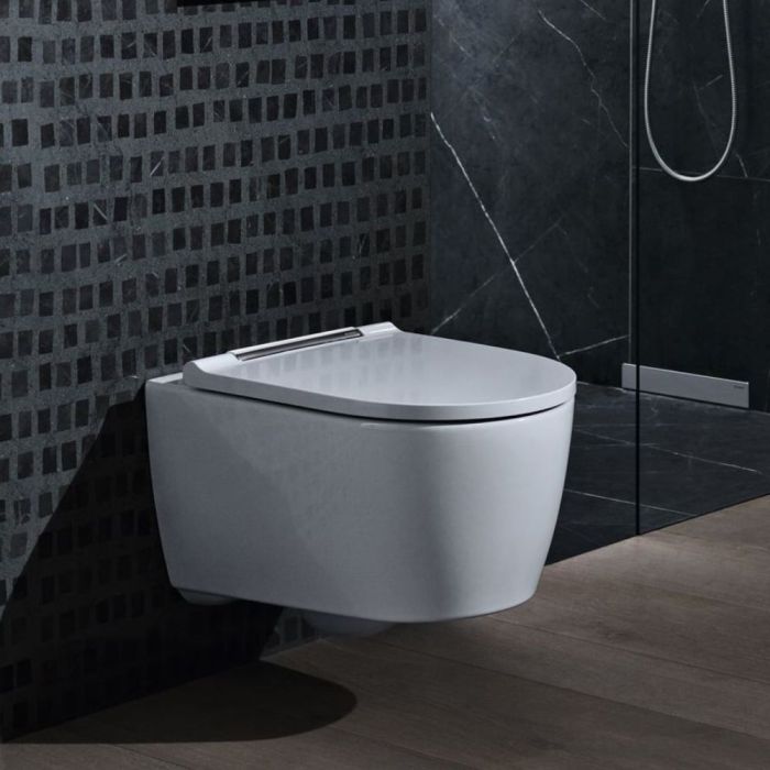 Seinä-WC-istuin Geberit ONE TurboFlush kromi