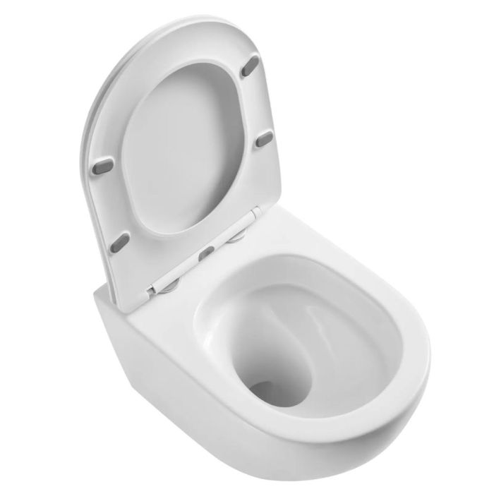 Seinä-WC-istuin Kielle Oudee Slim Vortex Rimless+