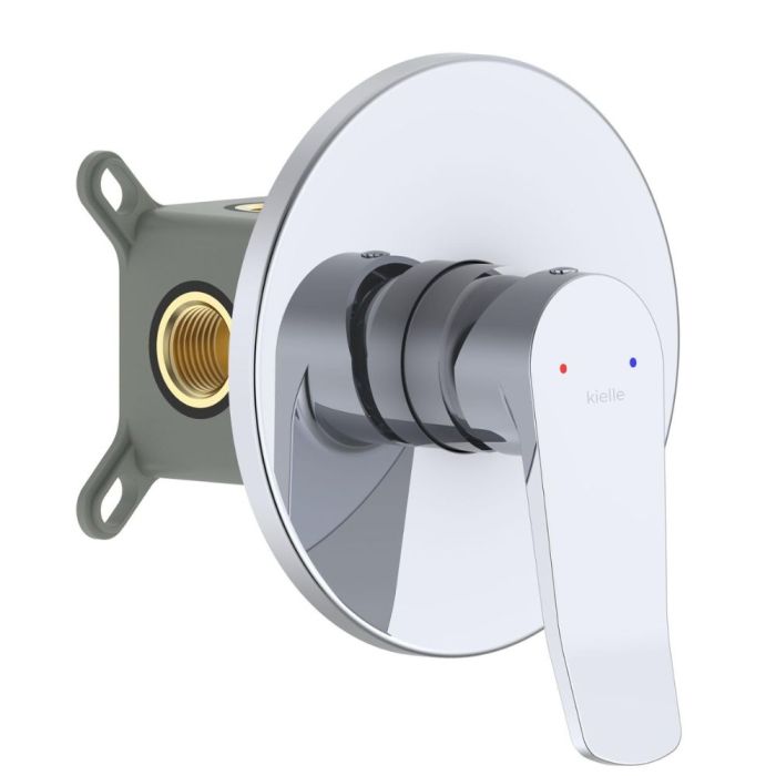 Seinään asennettava suihkuhana Kielle Nefia kromi