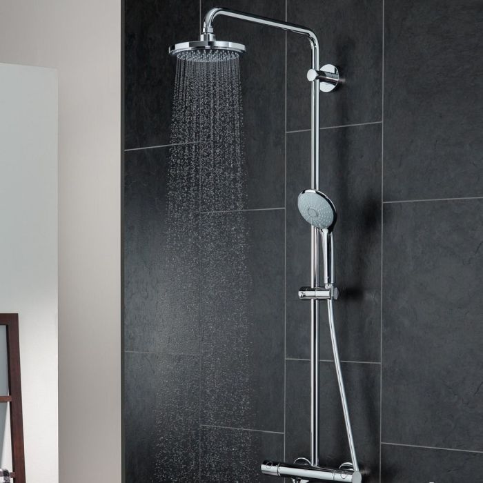Suihkusetti Grohe Euphoria System 180 kromi