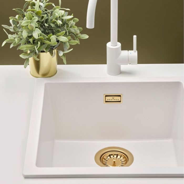 Keittiöallas Reginox Amsterdam 40 Pure White