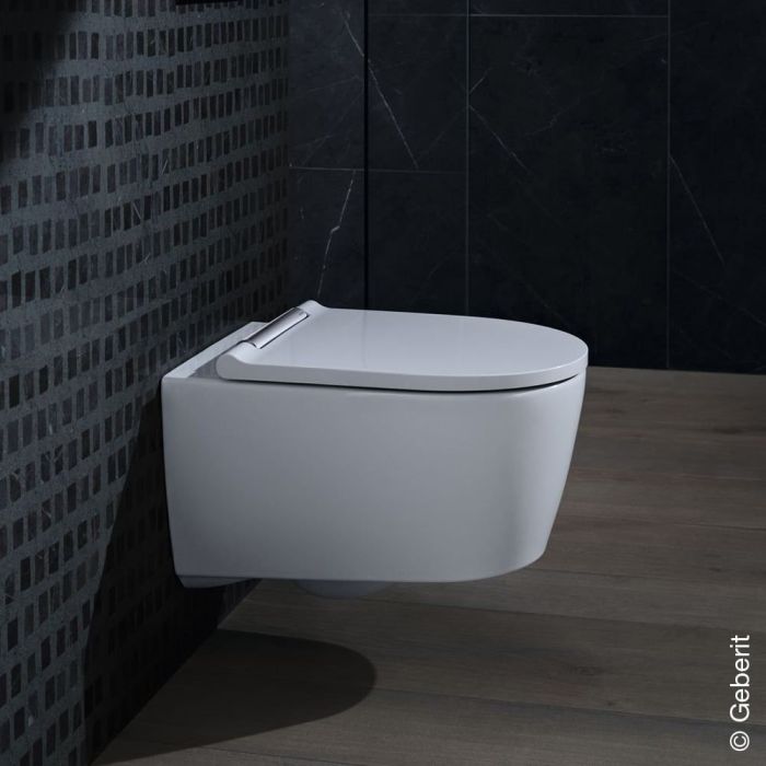 Seinä-WC-istuin Geberit ONE TurboFlush kromi