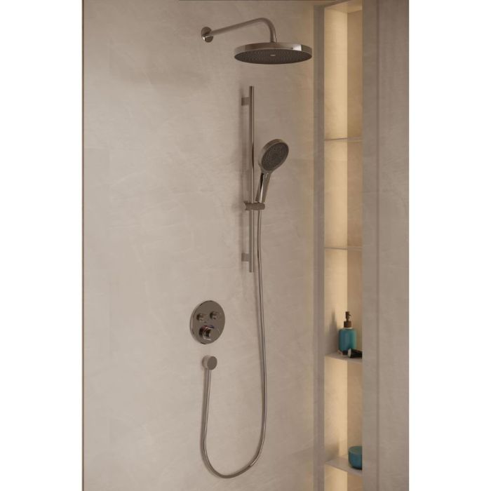 Seinäkiinnitteinen suihkusetti Kielle Oudee 20602SPT10 kromi