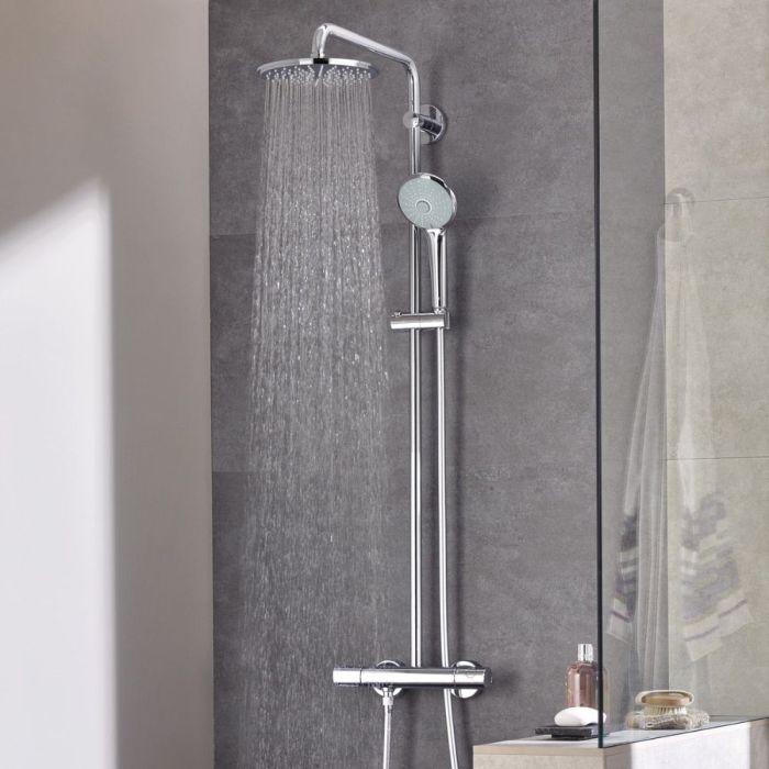 Suihkusetti Grohe Euphoria System 210 kromi