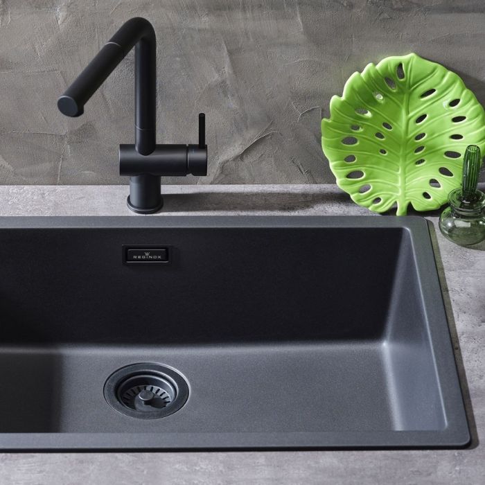 Keittiöallas Reginox Verona 70 Nero Black