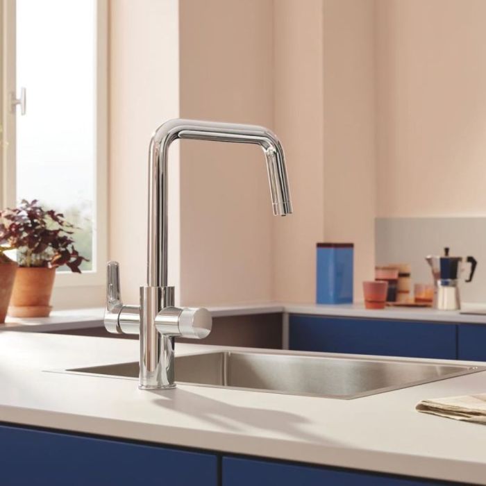 Keittiöhana Grohe Blue Pure Start U + aktiivihiilisuodatin