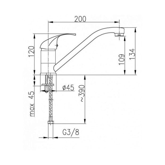 Keittiöhana Armatura Atut