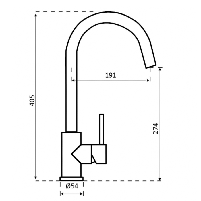 Keittiöhana Reginox Cano Gold
