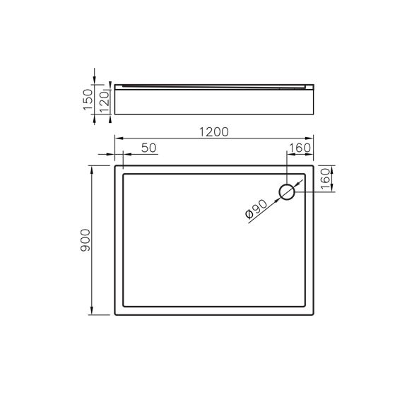 Suihkuallas Vispool QZ-120