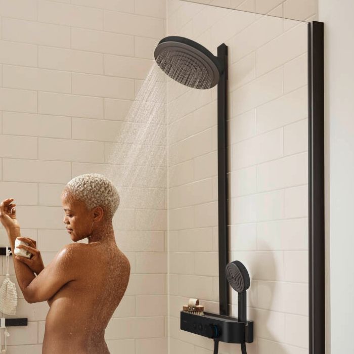 Suihkusetti Hansgrohe Pulsify S Showepipe 260 2jet mattamusta