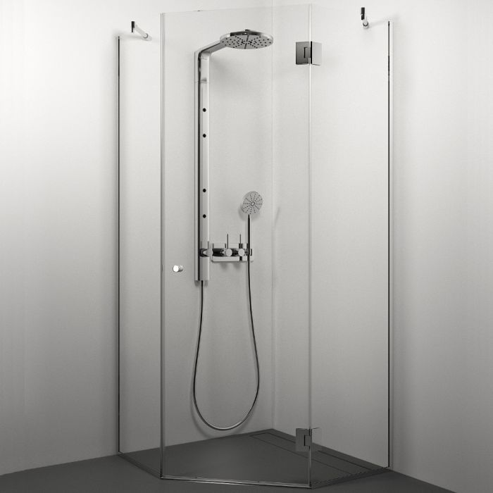 Suihkuovi Stikla Montagna