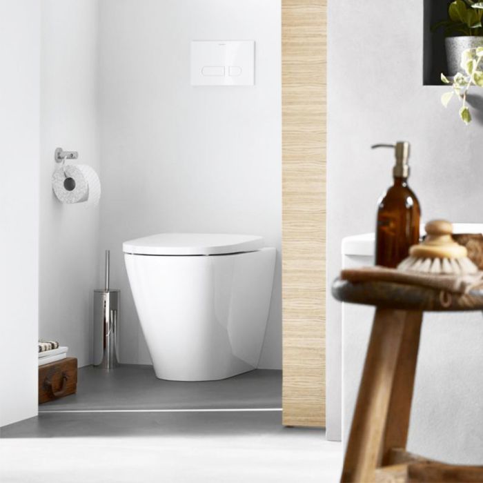 Duravit D-Neo Rimless Seinä-WC 200309 lattiatukeen