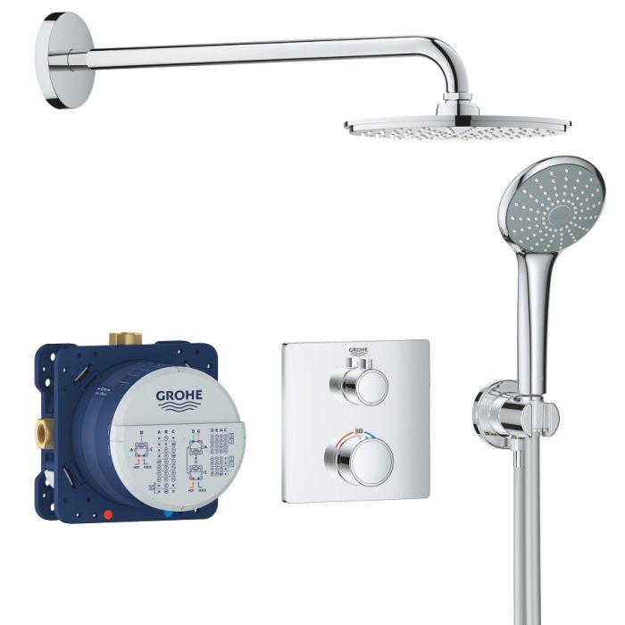 Suihkusetti Grohe Grohtherm Perfect + Cosmopolitan 210