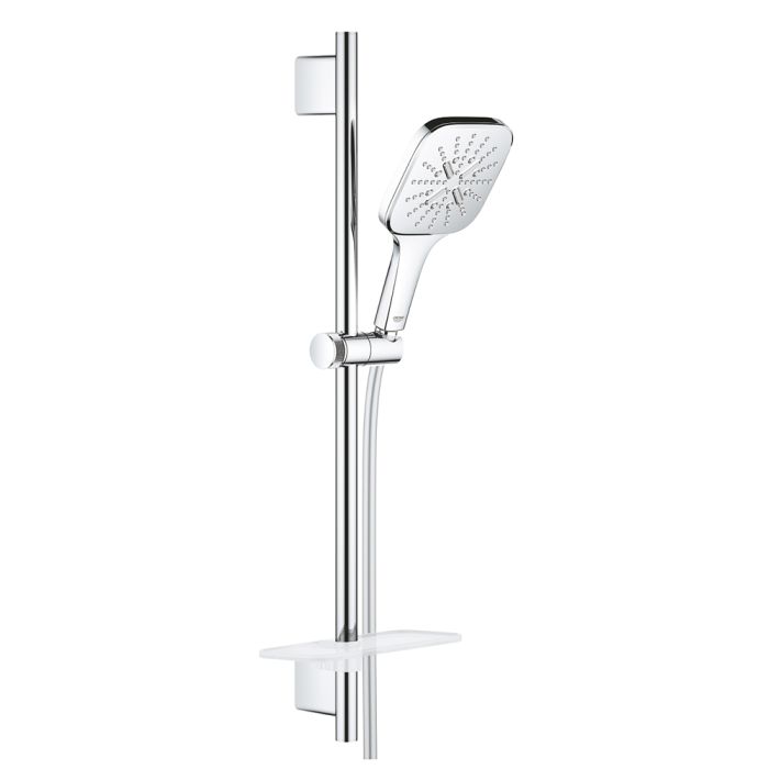 Käsisuihkusetti Grohe Rainshower SmartActive 130 Cube kromi kromi