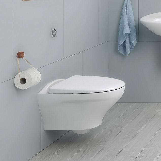 Seinä-WC Gustavsberg Estetic 8330 C+ matta valkoinen