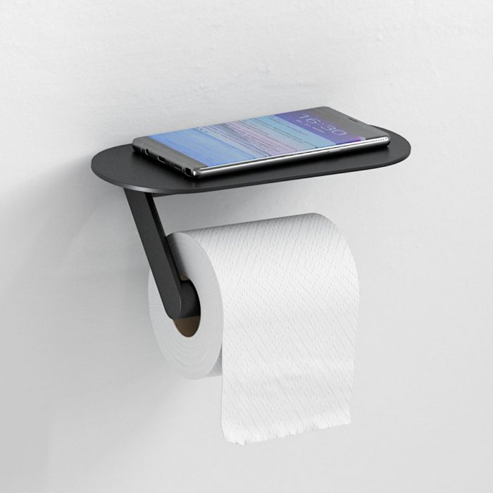WC-paperiteline Hansgrohe WallStoris mattamusta - Outlet Diil